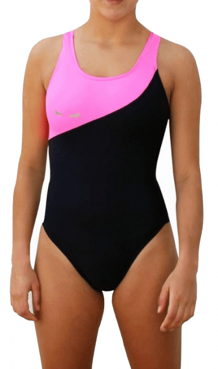 traje de baño de licra ideal para clases de natación